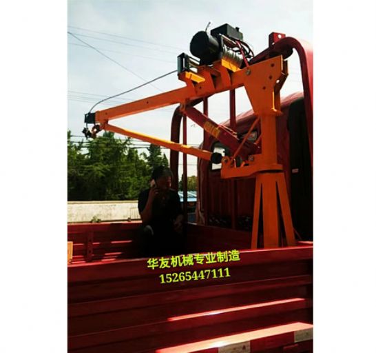 點(diǎn)擊查看詳細(xì)信息<br>標(biāo)題：車載小吊機(jī)  液壓小吊機(jī) 閱讀次數(shù)：2720